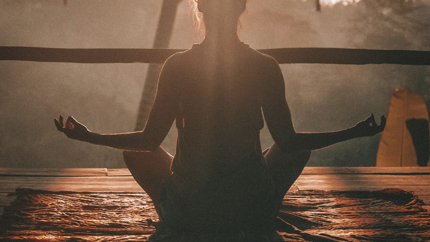 A calm, sunlit moment of stillness — wellbeing as the foundation of beauty